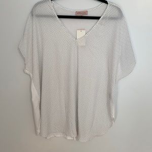 PHILOSOPHY Polka-Dot Blouse